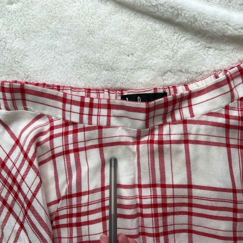 Lulu's Plaid Crop Top and Midi Skirt set Size Small - Picture 8 of 8